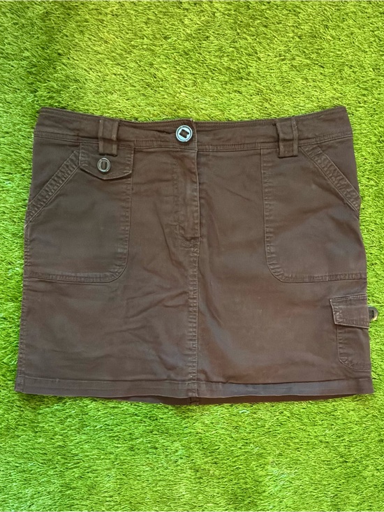 Jessica Dresses & Skirts - Jessica Brown Cargo Mini Skirt Size 14